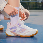 出口外贸专业儿童羽毛球鞋 女童透气防滑旋转扣减震轻便运动网球鞋