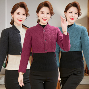 妈妈加绒加厚护肩防寒丝绒棉长袖 睡觉护颈椎坎肩 小背心中老年女装