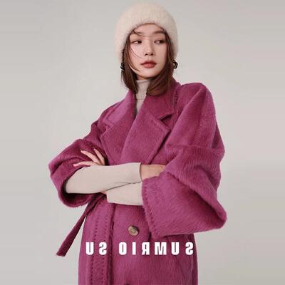 M家10801苏力羊绒大衣