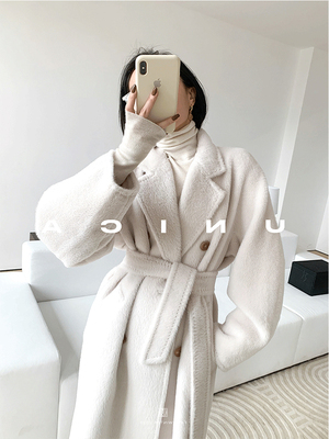 M家101801双面羊绒大衣苏力