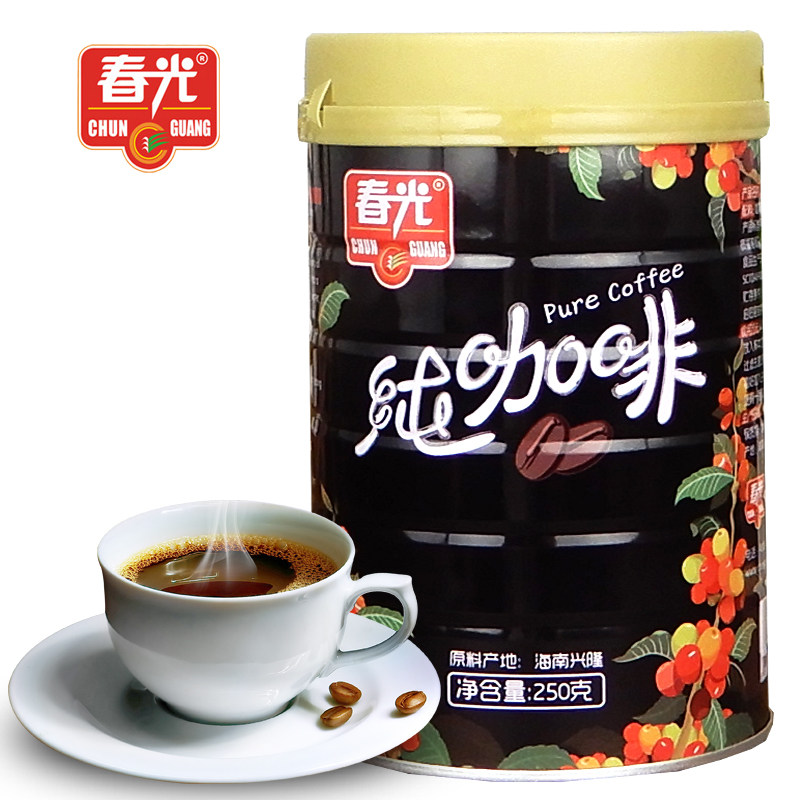 海南特产纯咖啡250g海南图片
