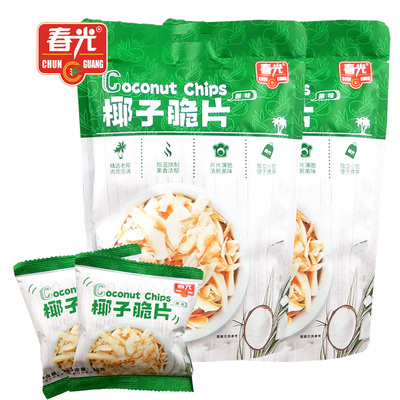 海南特产春光椰子脆片独立小袋
