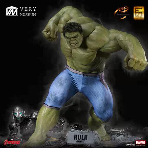 ECC 复仇者联盟 奥创纪元 1/3 绿巨人 HULK 浩克 全身像 雕像