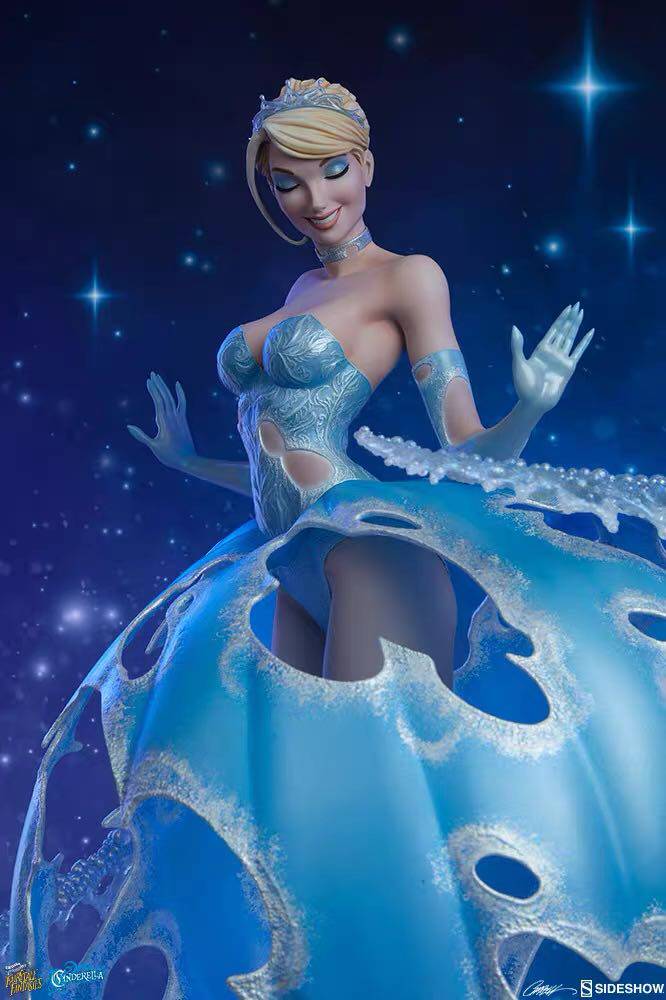 sideshow 灰姑娘 cinderella 1/4 campbell 童话系列 雕像 限量