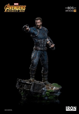 IRON STUDIOS 巴西厂 1/10 复仇者联盟3 美国队长 美队 雕像