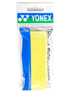 YONEX尤尼克斯YY网羽毛球拍毛巾手胶吸汗带AC402EX单条防滑舒适