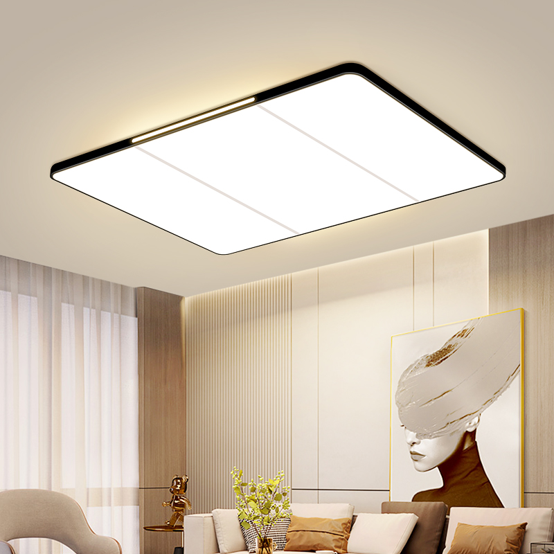 客厅主灯2025新款LED吸顶灯现代简约大气主卧室吊灯具大全屋中山