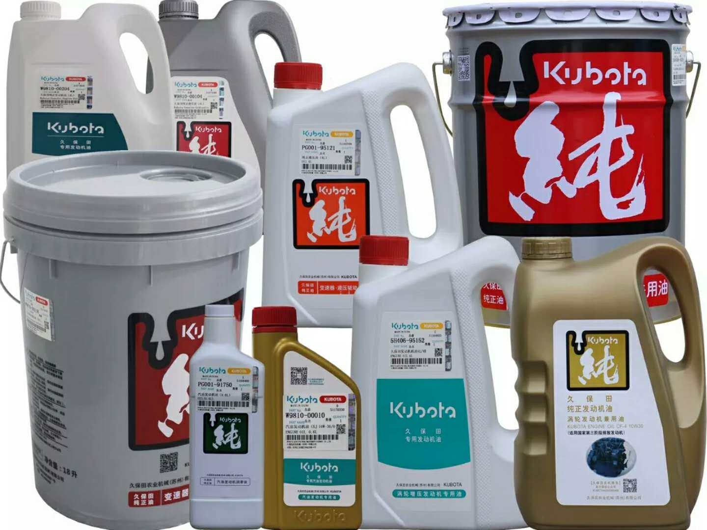 久保田液压油发动机机油液压油油图片
