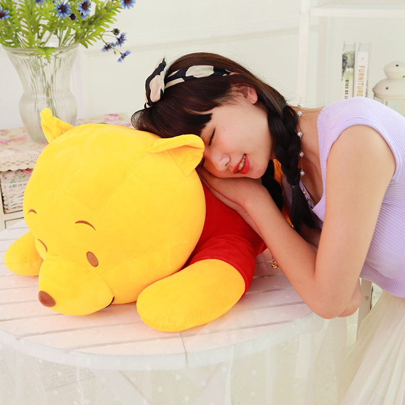 Large Creative Disney Winnie The Pooh Bear Plush Pillow Toys Dolls