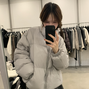 瑞瑞设计简约韩系立领宽松保暖羽绒服外套XQ3205 NT269