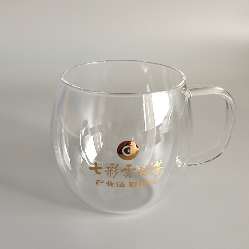 加厚大口杯七彩云南耐热办公杯