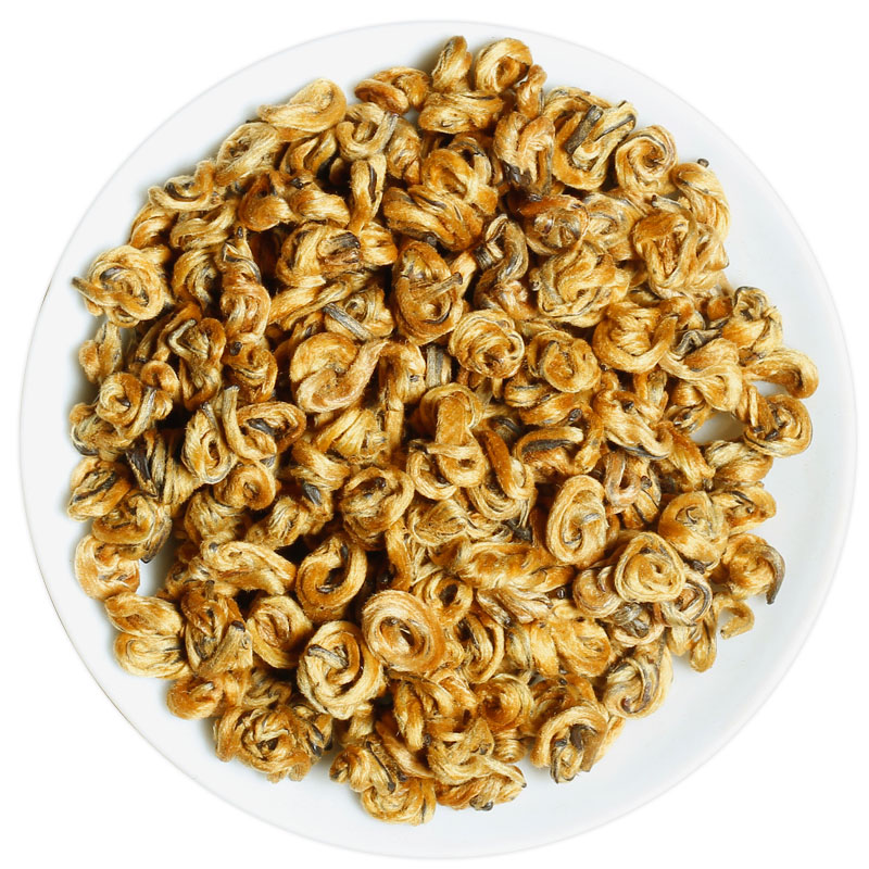 滇红茶蜜香金螺500g盒装