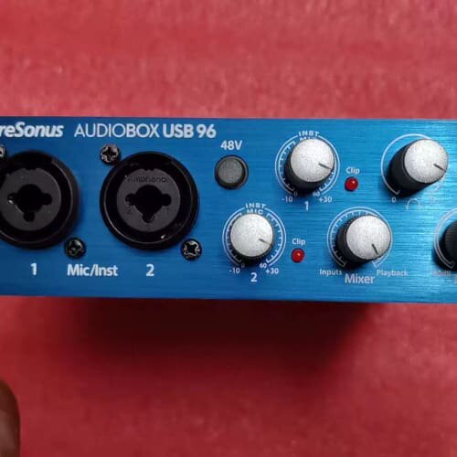 议价Presonus声卡 AudioBox USB 96可携式