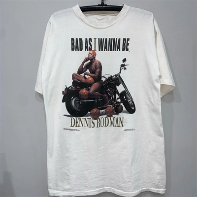 美式篮球球星短袖复古潮牌短袖