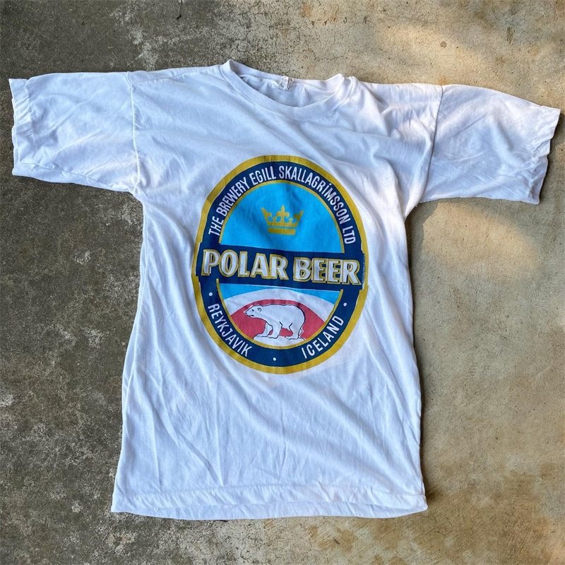 palorbear北极熊个性印花潮牌宽松短袖欧美卡通趣味男女情侣T恤,男装,T恤,淘宝优惠券,粉丝福利购,淘宝优惠卷