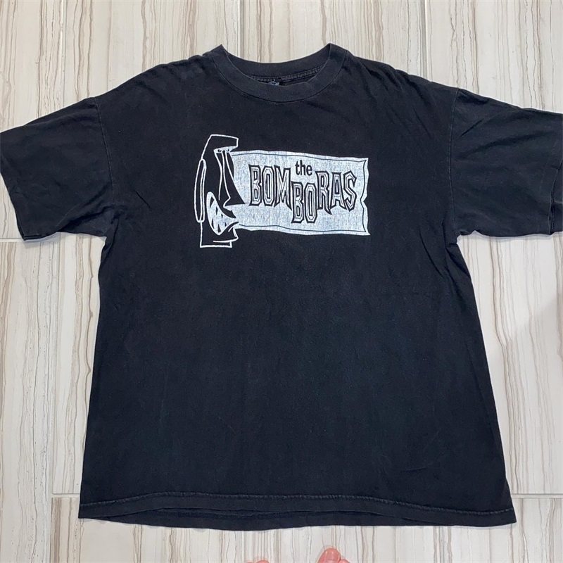 The BOMBORAS字母印花美潮阿美咔叽ins潮流oversize男女情侣T恤,男装,T恤,淘宝优惠券,粉丝福利购,淘宝优惠卷