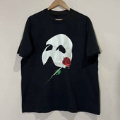 opera复古kanye潮牌vintageT恤男女歌剧魅影重磅短袖 Phantom