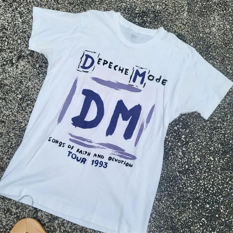 depechemode英伦摇滚乐队vintage短袖潮牌简约个性男女情侣T恤,男装,T恤,淘宝优惠券,粉丝福利购,淘宝优惠卷
