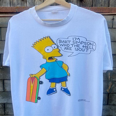 古着感vintage潮流潮牌T恤