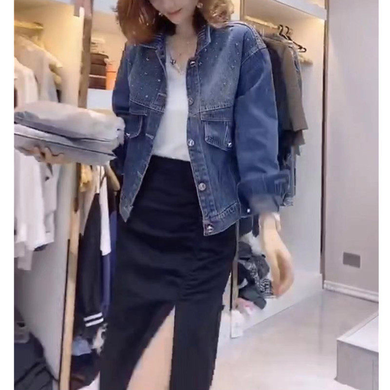 今年流行特惠9021大爱美依缘2026春季新款时尚欧货牛仔外套女短款