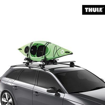 Thule拓乐皮艇车顶架可运载1-2艘
