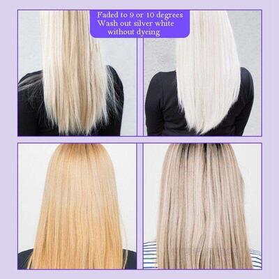 HairShampoo Toner Toning Blonde Gray Silver Bleached 100ml