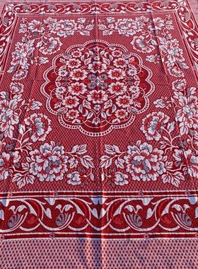 Old coarse fabric blanket, knitted blanket, large kang, sin