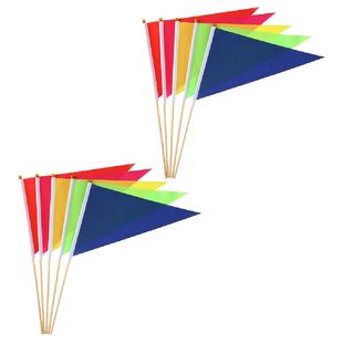 yard Flags 10Pcs Marking Garden Landscape Lawn