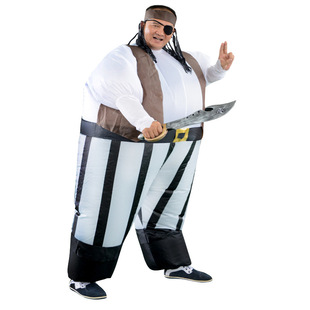 Halloween Pirate Inflatable Costume Cosplay Pirate Play Cos