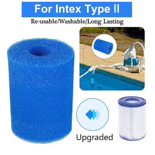124PCS Pool Filter Sponge Replacements For Type II
