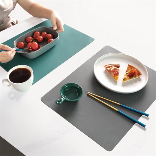 Silicone Waterproof Placemat Table Mat Insulation Antiskidd