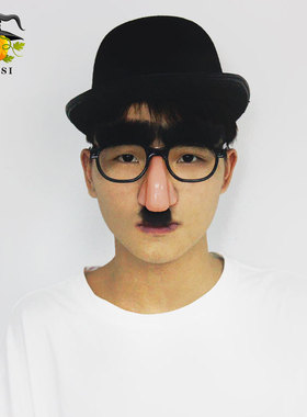 Halloween Dressing up with Big Nose Glasses, Party Performa