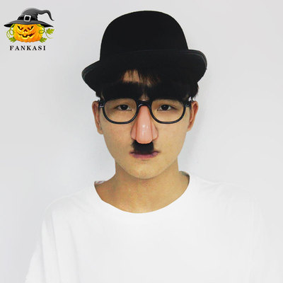 Halloween Dressing up with Big Nose Glasses, Party Performa