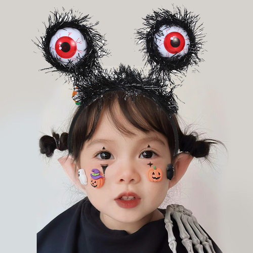 Halloween funny eyeball headband party dance dress up parod