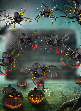 Halloween Painted Spider April Fool's Day Plastic Simulatio