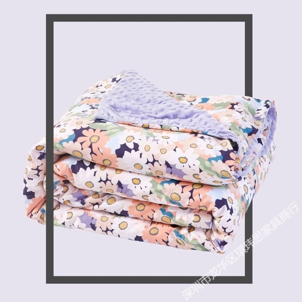 Doudou Rong Duvet Cover Thickened Blanket Dual Use in Summe