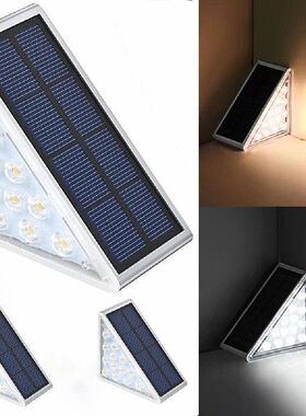Solar Light Outdoor Waterproof Step Lamp Garden Lighting on