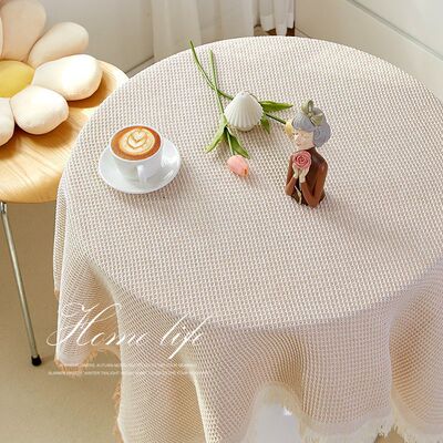 French tablecloth, Japanese cotton and linen white, light l