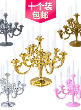 Internet celebrity birthday cake decoration candle holder s