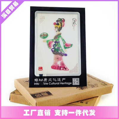 Shadow puppetry in Shaanxi, Xi'an, Xi'an, decorative painti