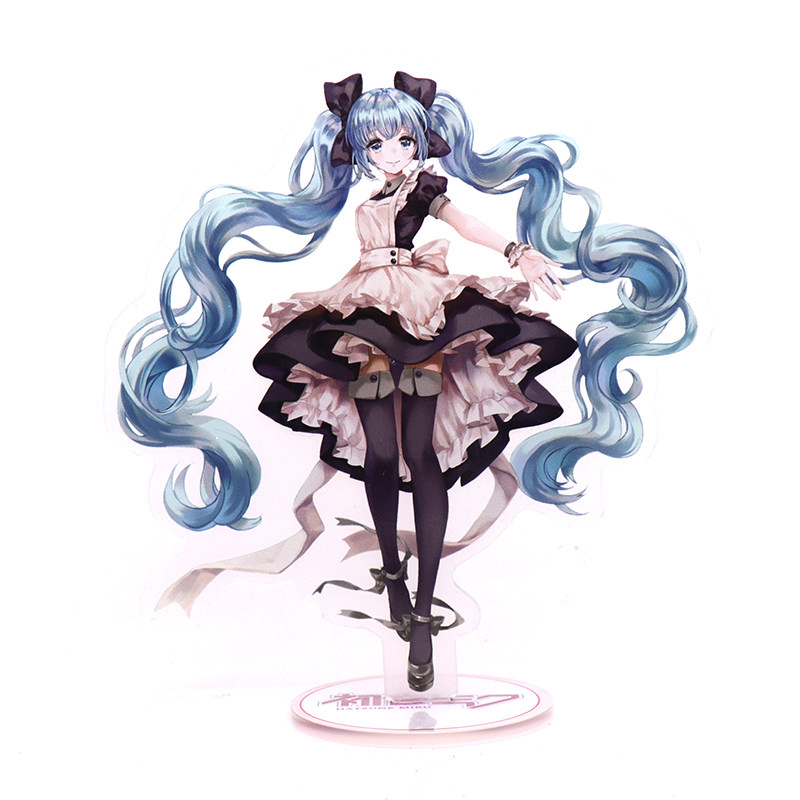 vocaloid周边立牌v家 深海少女 樱初音 miku 双面亚克力摆件摆台
