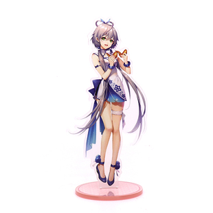 动漫V家周边立牌 洛天依 乐正绫 言和 墨清弦 花嫁双面亚克力摆件