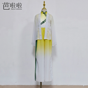 古典舞演出服听过去的故事舞蹈服