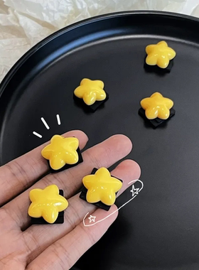 适用富士XS10 xt30xt4xt5相机热靴盖佳能200d二代尼康z30黄色星星