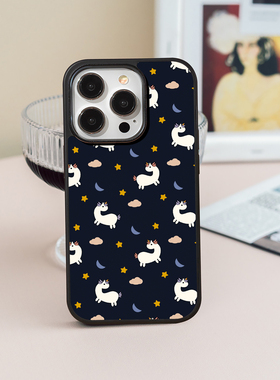 「星梦独角」苹果iPhone17promx手机壳16钢化玻璃VIVOX300s保护套OPPOFINDX9小米15华为mate80红米14荣耀全包