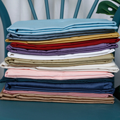 包邮 亏本甩外贸纯棉贡缎枕套100棉枕头套瑕疵单人枕两只装 14.9元