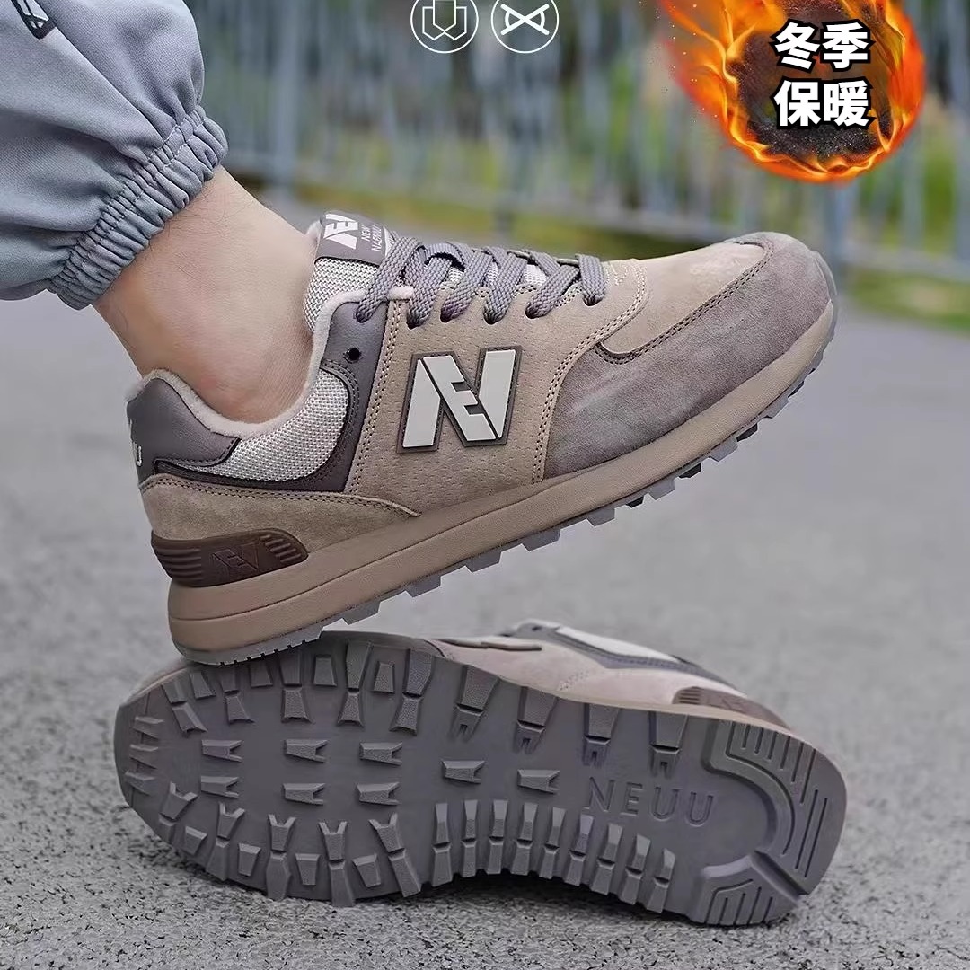 新百伦冬季新款保暖运动鞋