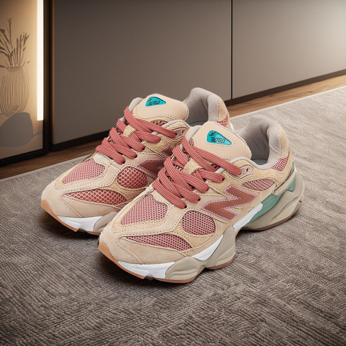 n字鞋官方正品男鞋春秋新款9060n字运动鞋老爹鞋复古跑步鞋女鞋