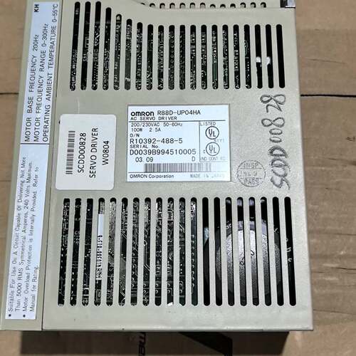 可维修驱动器 R88D-UP04HA 功能正常包好，需要议价
