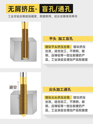 S大宝TOG镀1钛挤压丝攻进口OSG挤压丝锥M0.9M1M1.2.41.624568-M20